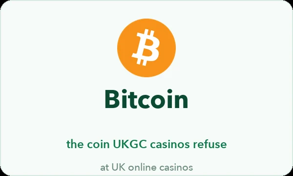 Bitcoin casinos UK — why no UKGC operator accepts BTC