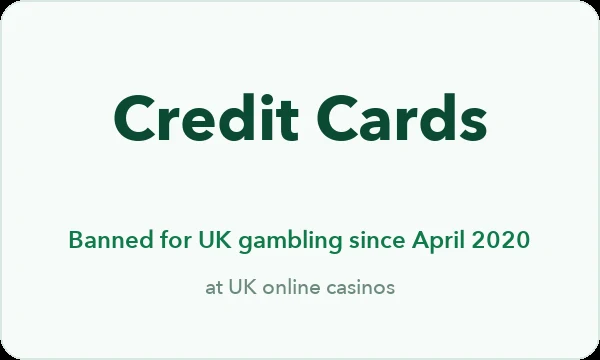 Credit card casinos UK — banned since April 2020: the rules, the reasons, the alternatives