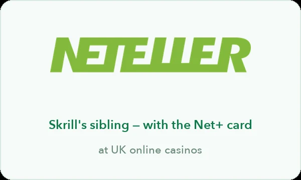 Neteller casinos UK — the e-wallet with the Net+ prepaid Mastercard