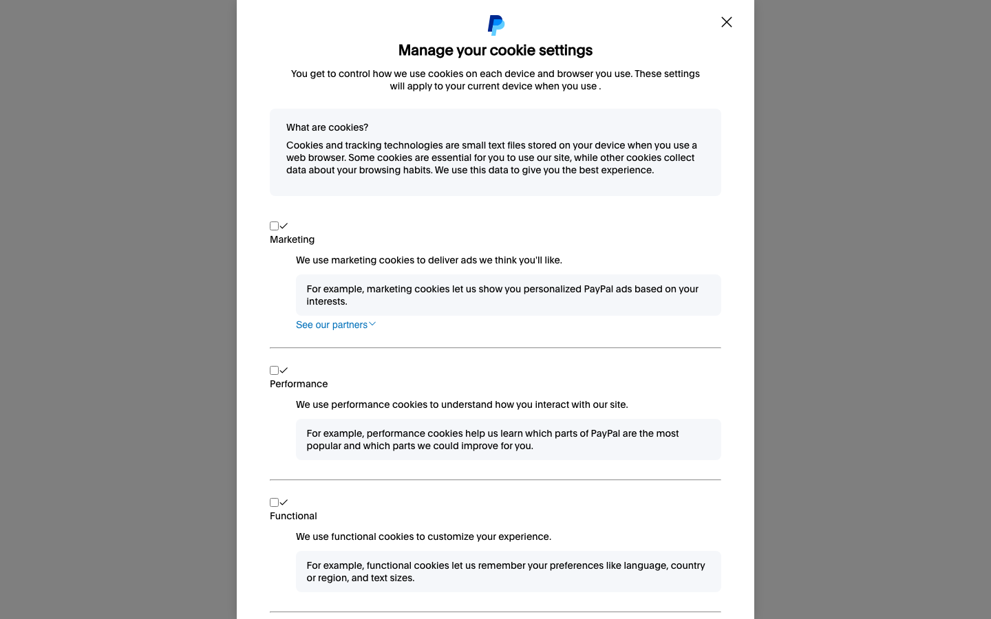 Screenshot of PayPal official giropay deprecation help page